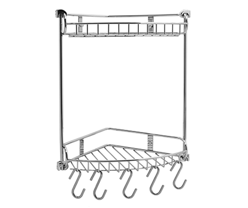 Полка металлическая двойная WasserKRAFT K-1222