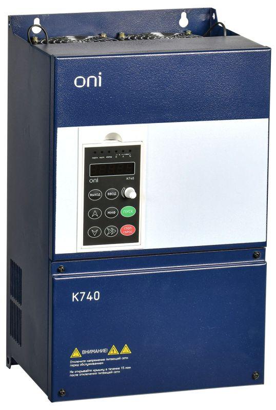 Преобразователь частоты K740 380В 3Ф 11-15кВт 25-32А тор. ДПТ энкодер Profibus ONI K740-33-11G15PTRMZ