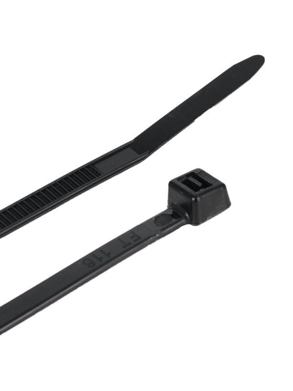 Хомут кабельный 4.8х200 нейл. черн. (уп.100шт) IEK UHH32-D048-200-100