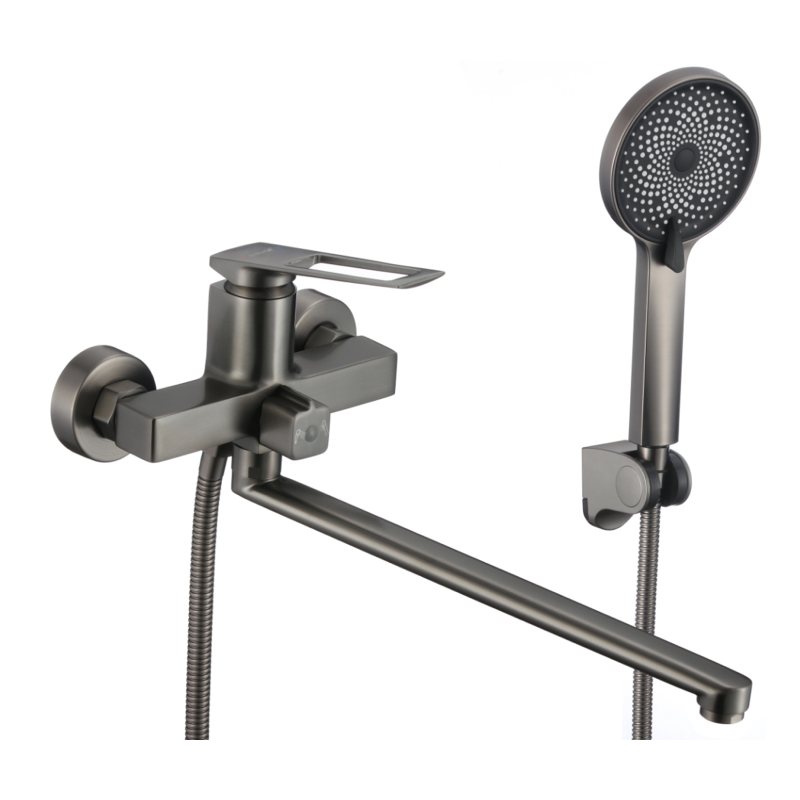 Смеситель для ванны Savol S-009024Q, графит