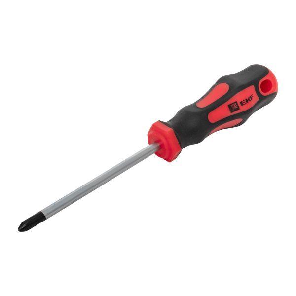 Отвертка PZ2х100мм Master Basic EKF pz-2-100-mas