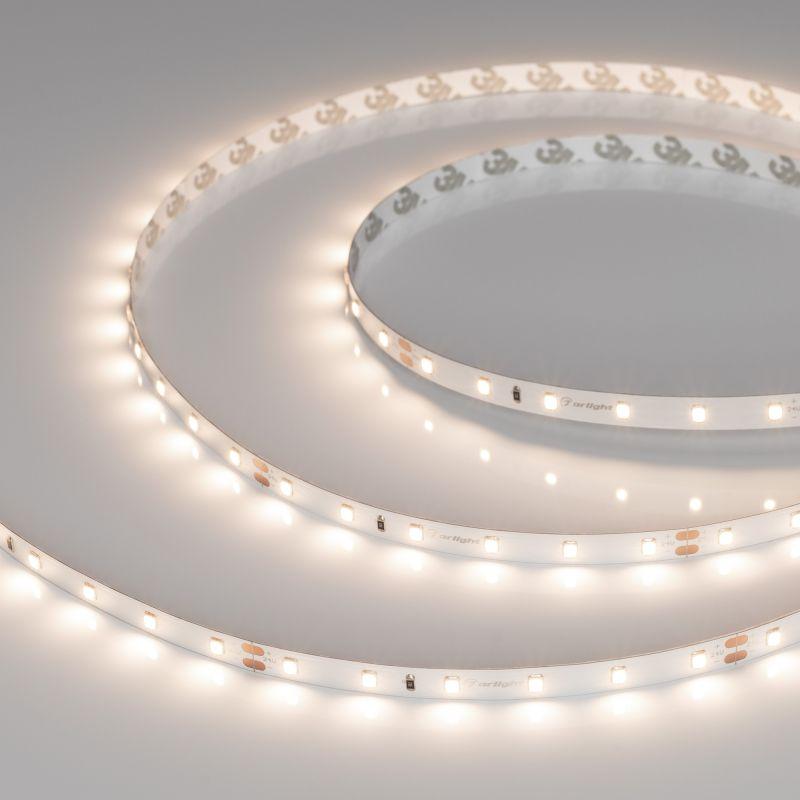 Лента светодиодная UL-A60-8mm 24V Warm 3500К 4.8Вт/м IP20 (уп.5м) Arlight 050584