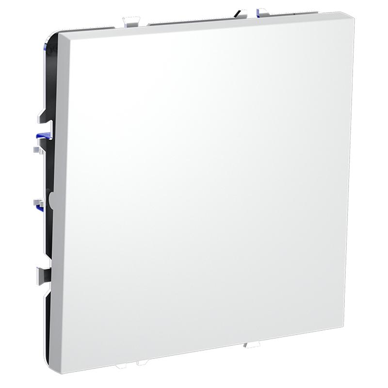 Переключатель перекрестный 1-кл. СП S70 механизм бел. матов. Voltum VLS010502