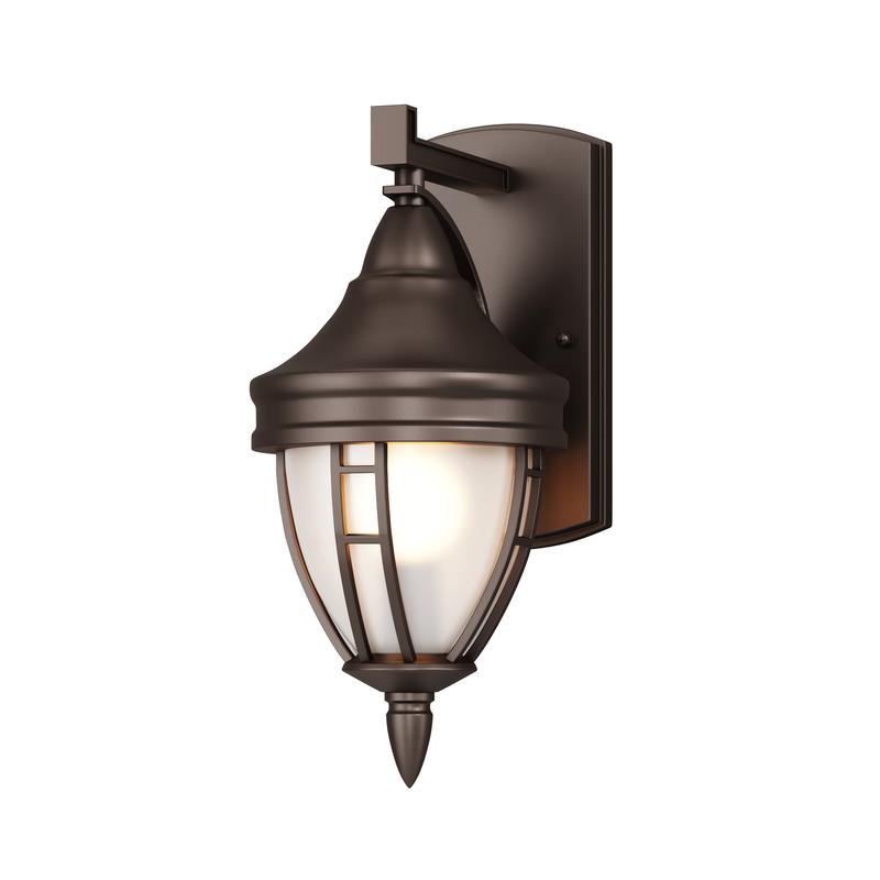 Светильник Rivoli 1х60Вт E27 IP44 бра настен. Maytoni O027WL-01B