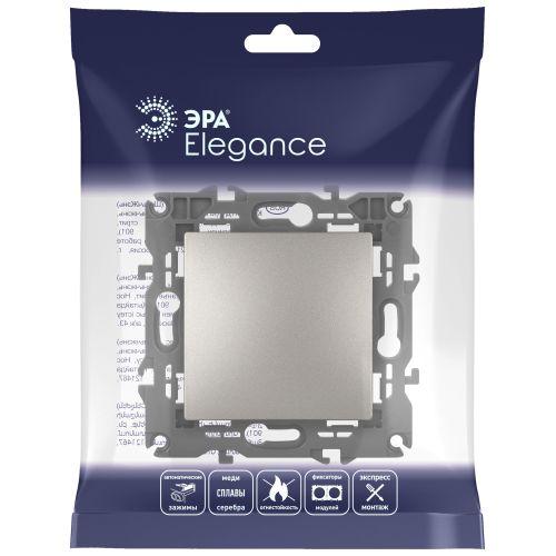 Выключатель Elegance 14-1101-16 250В 10АХ титан Эра Б0065782