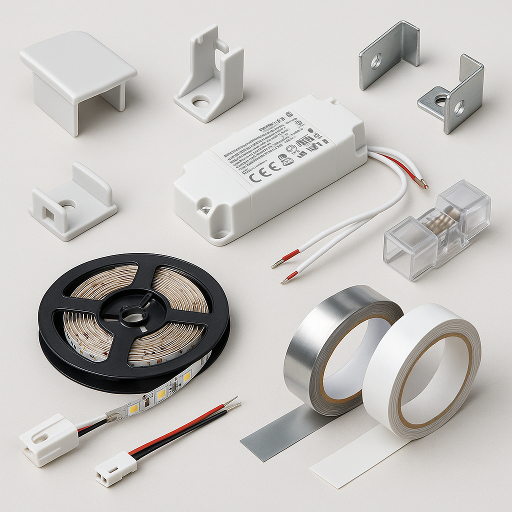 Аксессуары для светодиодной ленты/трубки
