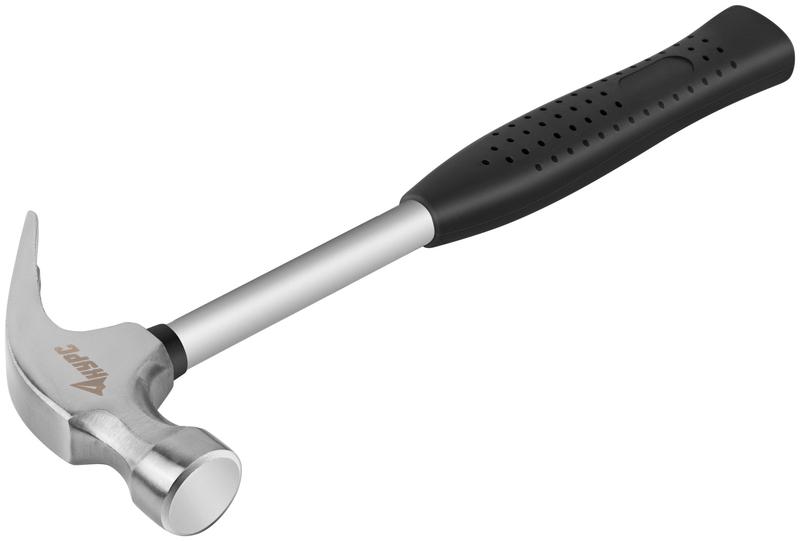 Молоток-гвоздодер 25мм 340г метал. ручка; резинов. рукоятка КУРС 44612