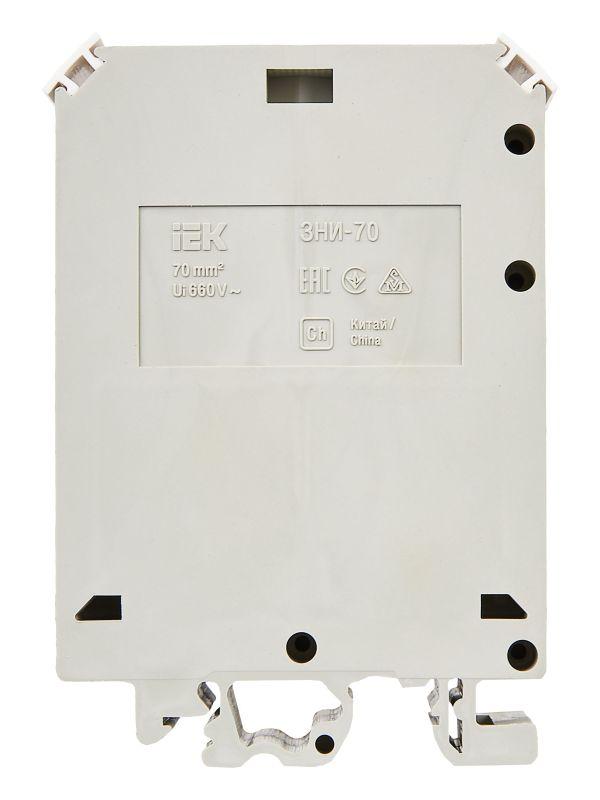 Зажим наборный ЗНИ-70кв.мм (JXB250A) сер. IEK YZN10-070-K03