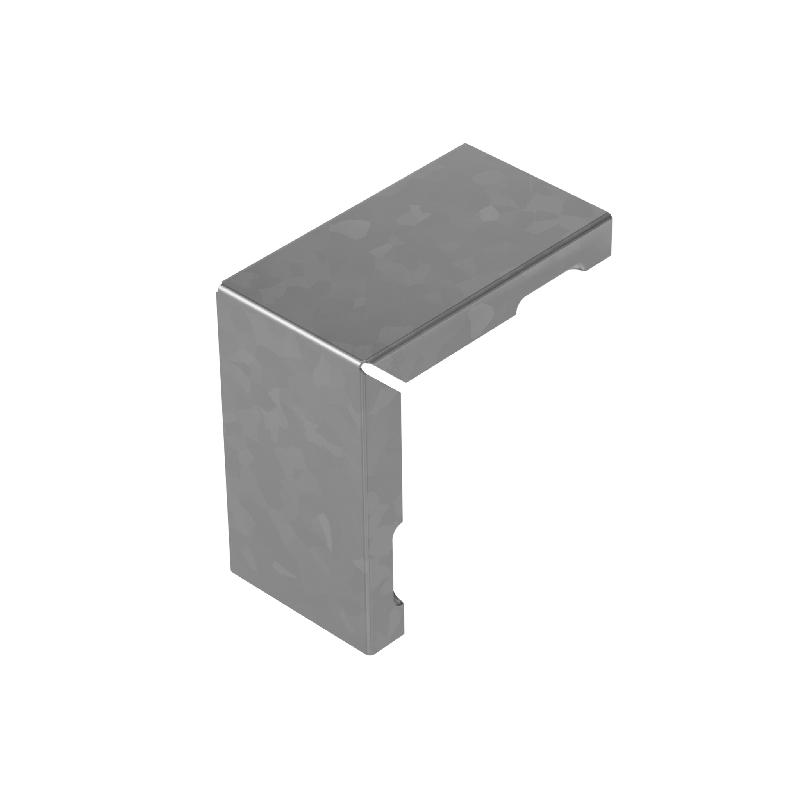 Крышка для угла вертикал. внешн. прямого 90град. 50мм "ПЛЮС" HD КМ PL18659