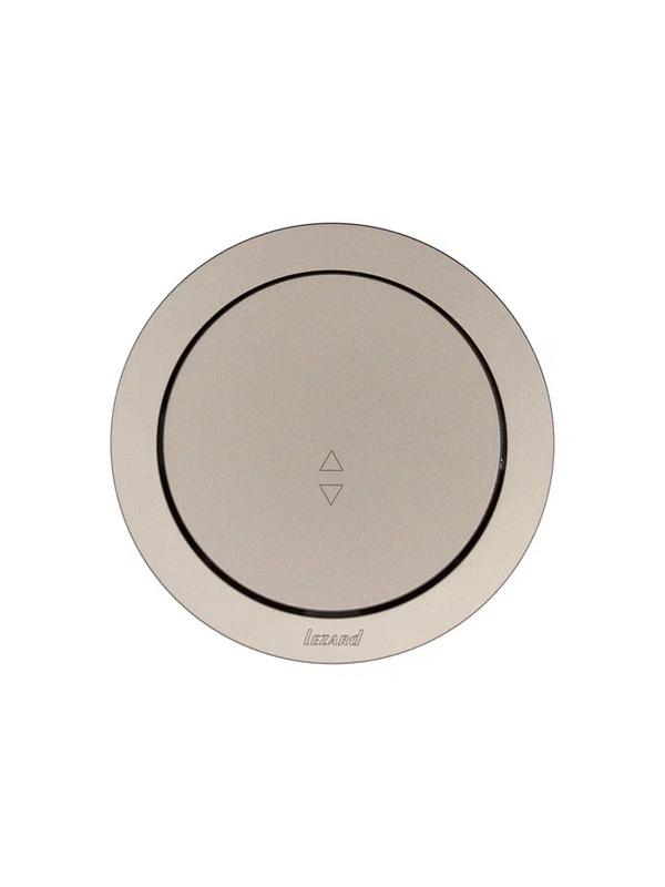 Выключатель проходной 1-кл. СП OSEN 10А IP20 механизм титан LEZARD 743-3788-105