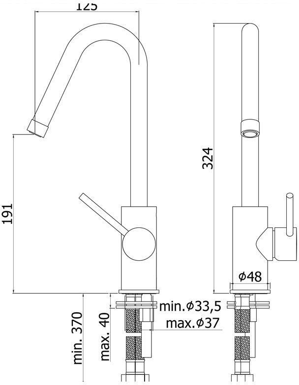 Смеситель для раковины Paffoni Light LIG978CR