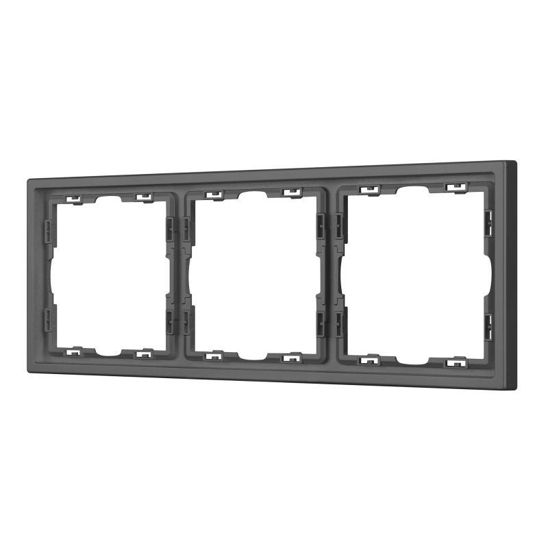 Рамка пластиковая FRM-NOBE-SFPL-3-GR Arlight 054222