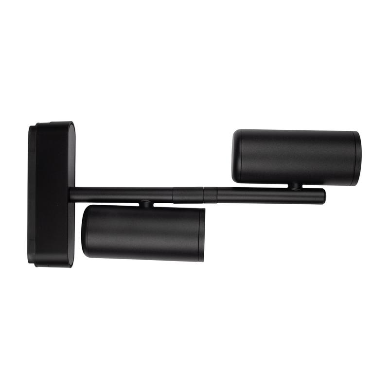 Светильник светодиодный трековый MTR16 2320B 2х10Вт 4000К 36град. BL IP20 низковольтный Pro черн. JazzWay 5056695