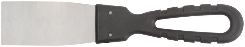 Шпатель лезвие нержавеющая сталь пластиковая ручка 40мм MOS 06561М