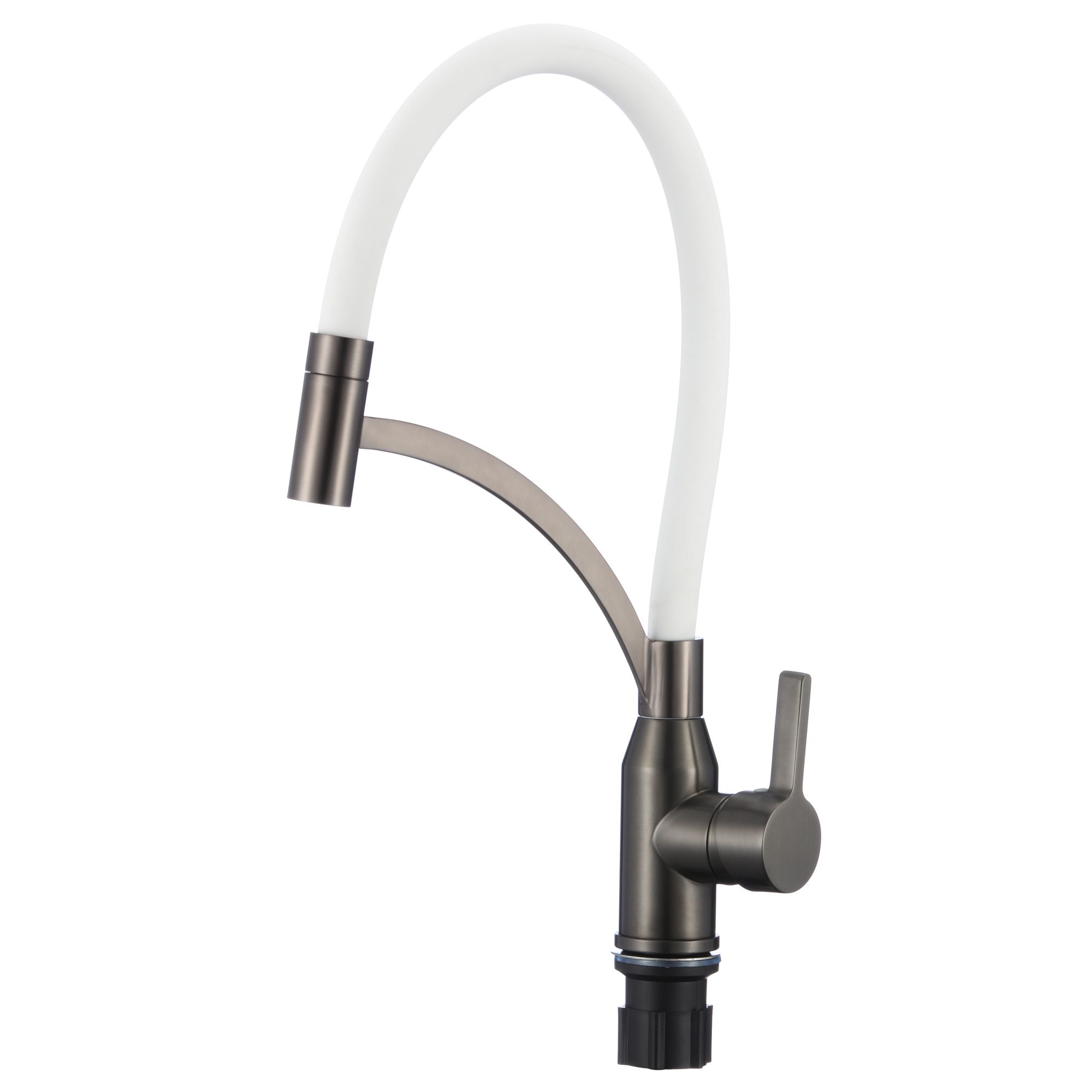 Смеситель для кухни Fmark FS8244Q-02, графит