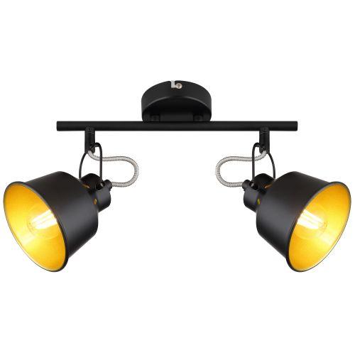 Светильник Evelyn 7064-702 2хЕ14 40Вт настенно-потолочный спот поворотный Rivoli Б0055368