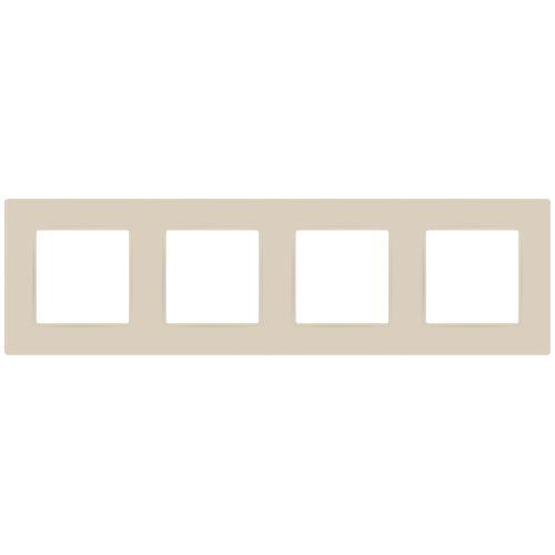 Рамка 4-м 12-5204-02 Классик сл. кость Эра Б0067749