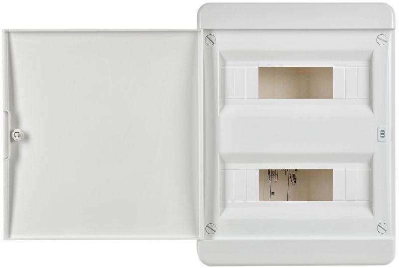 Корпус ЩРН-П-24 TEKFOR IP41 бел. дверь пластик. IEK TF5-KP13-N-24-41-K01-K01