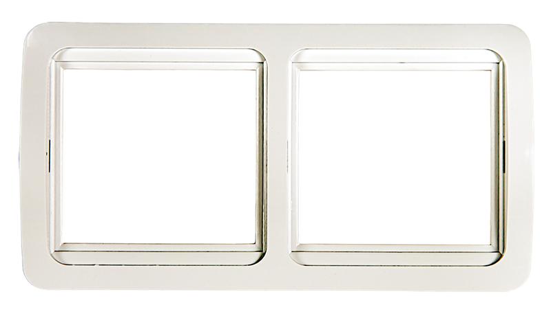 Рамка 2-м CLASSICO 2302H бел. ASD / IN HOME 4680005959938