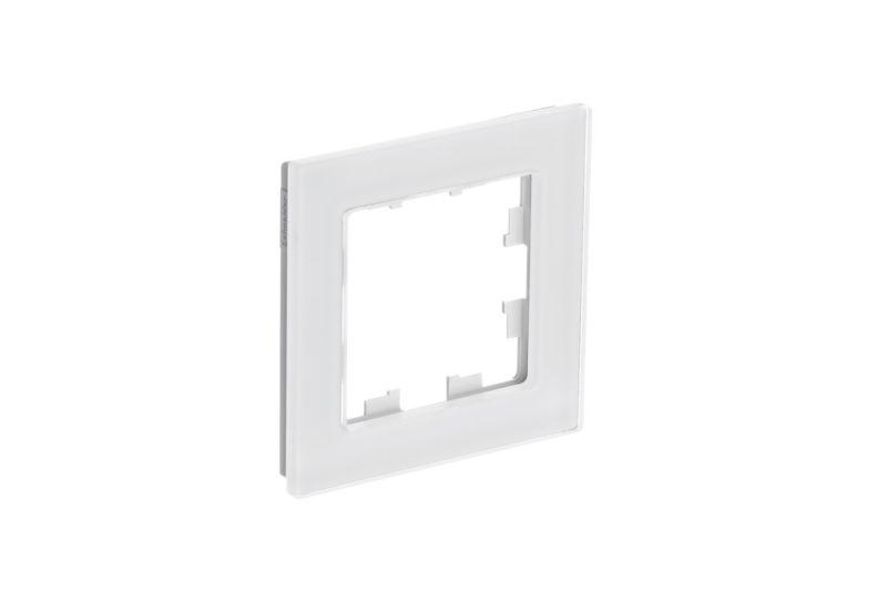 Рамка 1-м AtlasDesign Nature натур. стекло бел. SE ATN360101