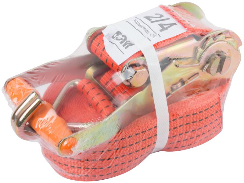 Ремень для крепления груза храповый механизм 196мм лента 50ммх8м 2000/4000кг FIT 64921