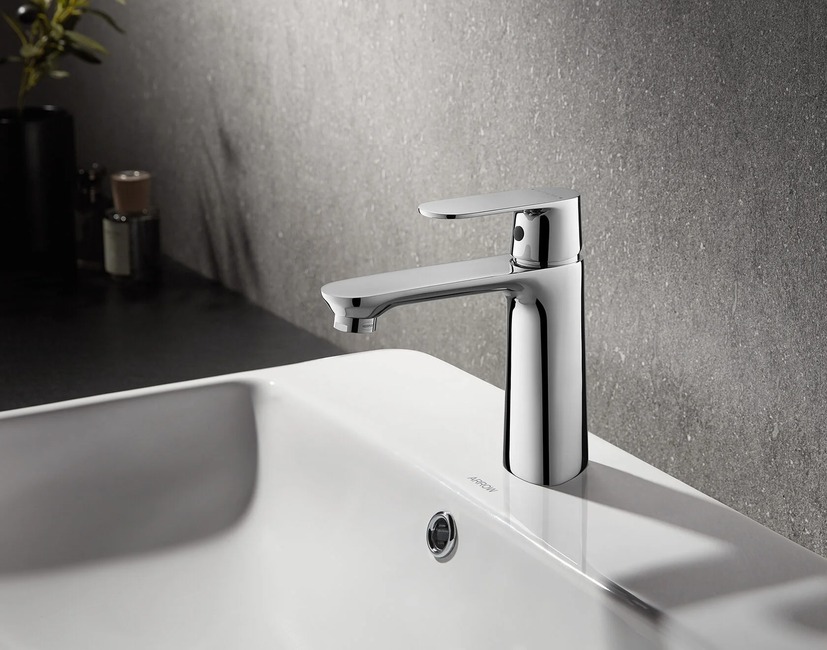 Смеситель для раковины ARROW AMP11848, хром