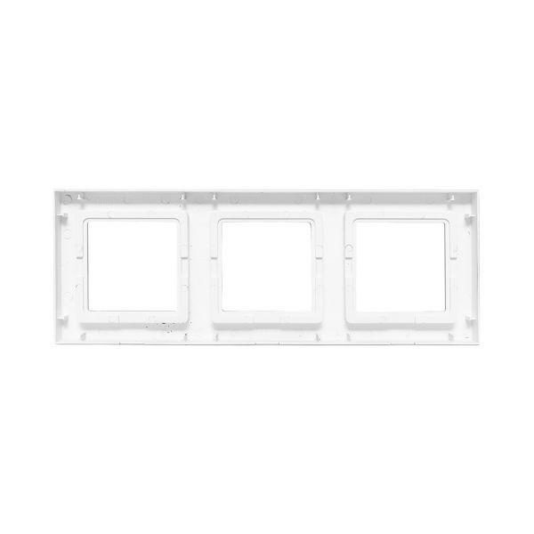 Рамка 3-м Эпика IP44 пластик алюм. EKF UP1-FPA-03-44