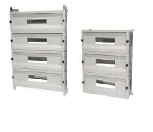 Панель для корпуса распределительного щита 500х600мм Din-рейки 66M (3х22) пластик Cetinkaya Pano CP4128