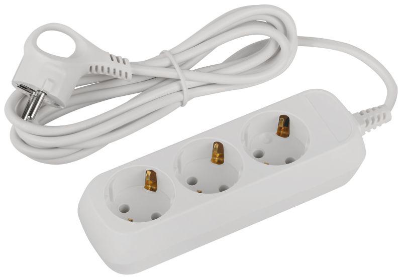 Удлинитель 3х3м с заземл. ПВС 3х0.75 UDL-10-330-E Greenline Эра Б0065037