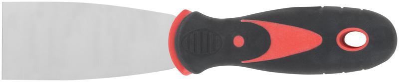 Шпатель 1.5дюйм (40мм) прорезиненная ручка нерж. сталь КУРС 06702