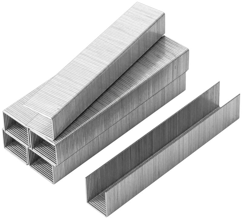 Скоба для степлера закаленные прямоугольные 11.3ммх0.7мм (узкие тип 53) 14мм (уп.1000шт) FIT 31314