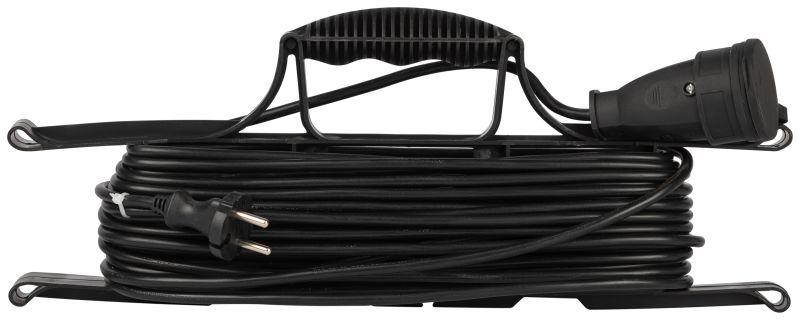 Удлинитель-шнур на рамке 1х20м без заземл. ПВС 2х1 GREEN LINE FR-10-20m Эра Б0065147