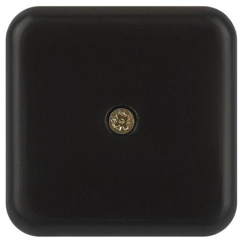 Коробка распаячная 50х50х20мм без клеммы IP40 черн. BS-B-50-50-20 Эра Б0061810
