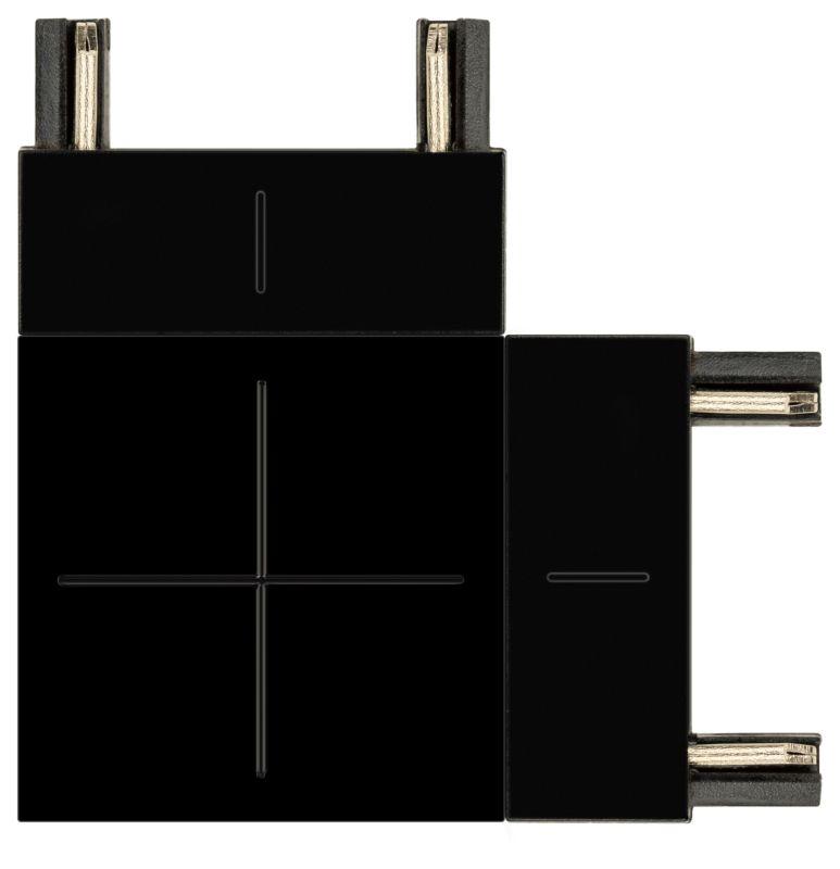 Коннектор угловой TRM-S5-CC BK для тонкого магнитного шинопровода черн. Эра Б0059030