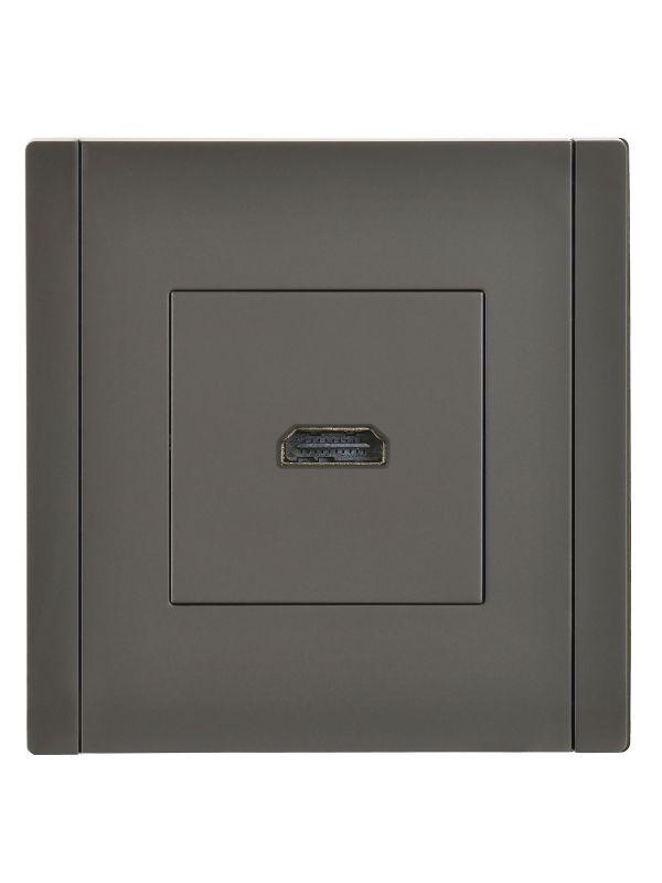 Розетка HDMI FORTE&PIANO FP340 сер. IEK FP-H10-K03