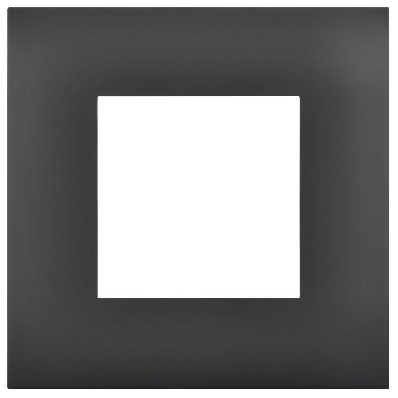 Рамка 1-м SKANDY SK-F01T титан IEK SK-M12-K48