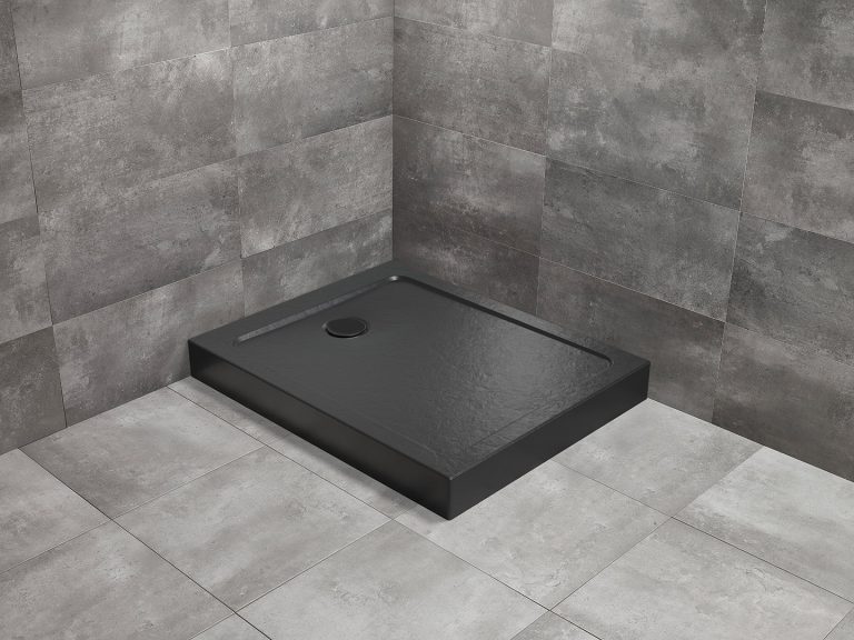 Душевой поддон Doros F Compact 90x70 Stone Black