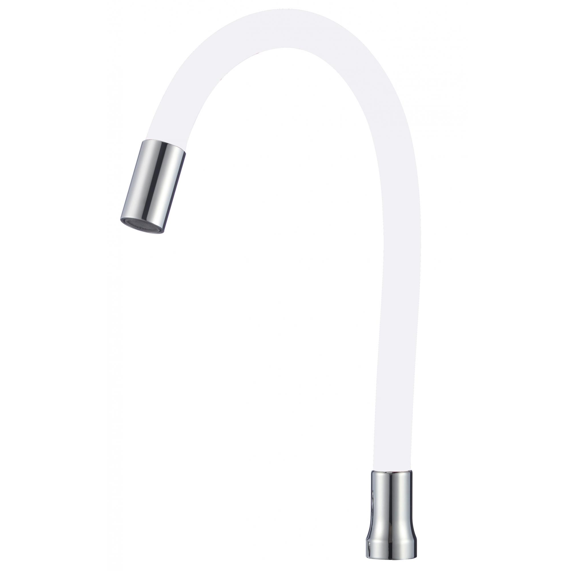 Гибкий излив для кухонного смесителя Savol S-CG02, белый