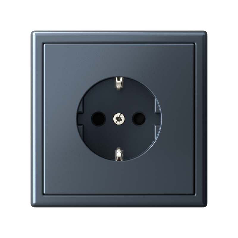 Розетка ArtGallery 16А с заземл. со шторками быстрозажим. клем. механизм грифель SE GAL000745S