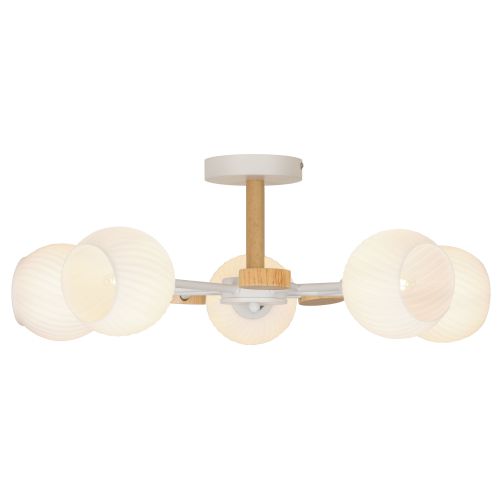 Люстра Chiara 9180-305 60Вт 5хE27 60Вт модерн Rivoli Б0068452