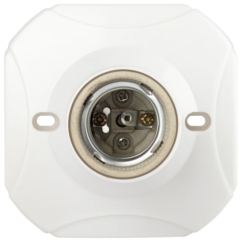 Патрон-основание E27 керамика бел. Эра Б0069218