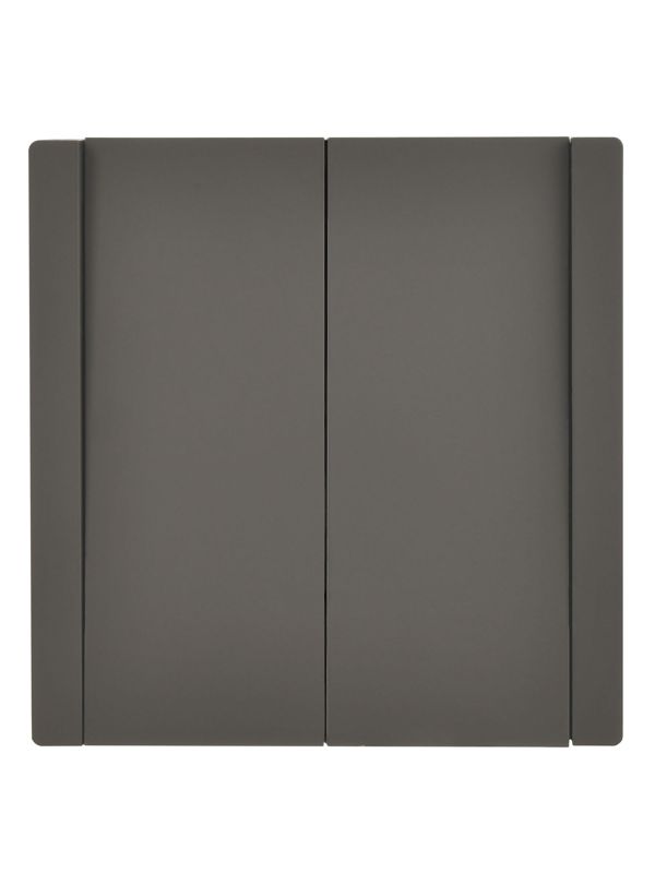 Выключатель проходной 2-кл. СП FORTE&PIANO 10А FP307 сер. IEK FP-V22-0-10-1-K03