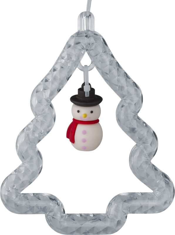 Гирлянда светодиодная "Бахрома" "Елки и фигурки" 95 009 NGF-D034-03 3х0.6м RGBY IP20 Navigator 95009