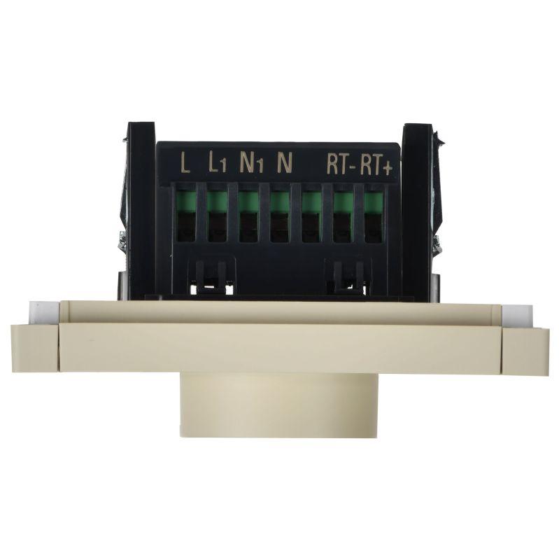 Термостат электронный FORTE&PIANO FP452 с индикацией ваниль IEK FP-RT11-K10