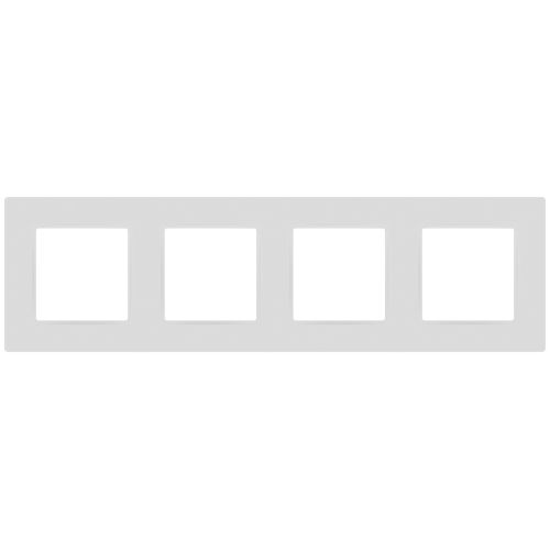 Рамка 4-м 12-5204-01М Классик бел. матов. Эра Б0067764