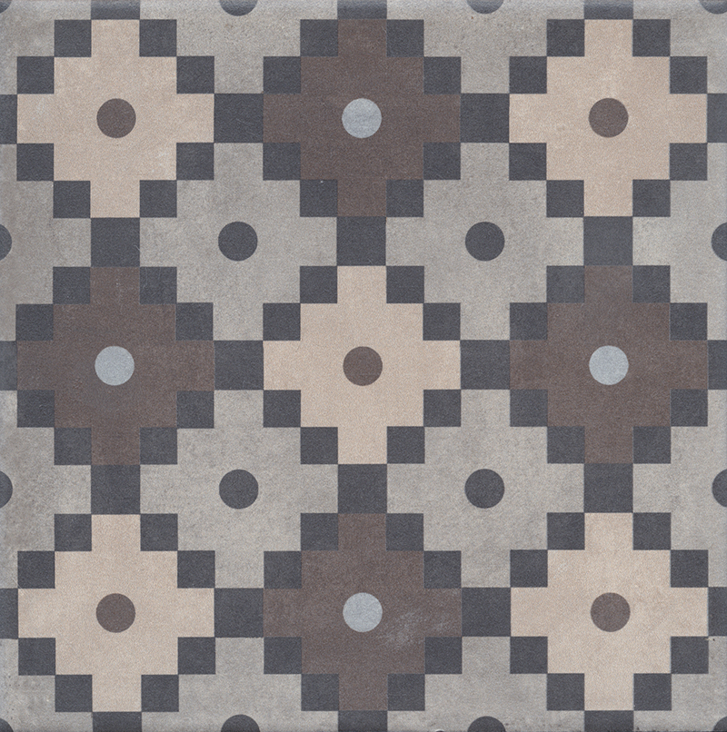 Керамогранит Карнаби-стрит орнамент 20х20, SG1577N