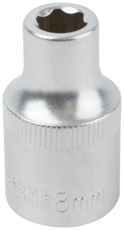 Головка шестигранная CrV 1/2дюйм 8мм FIT 62038