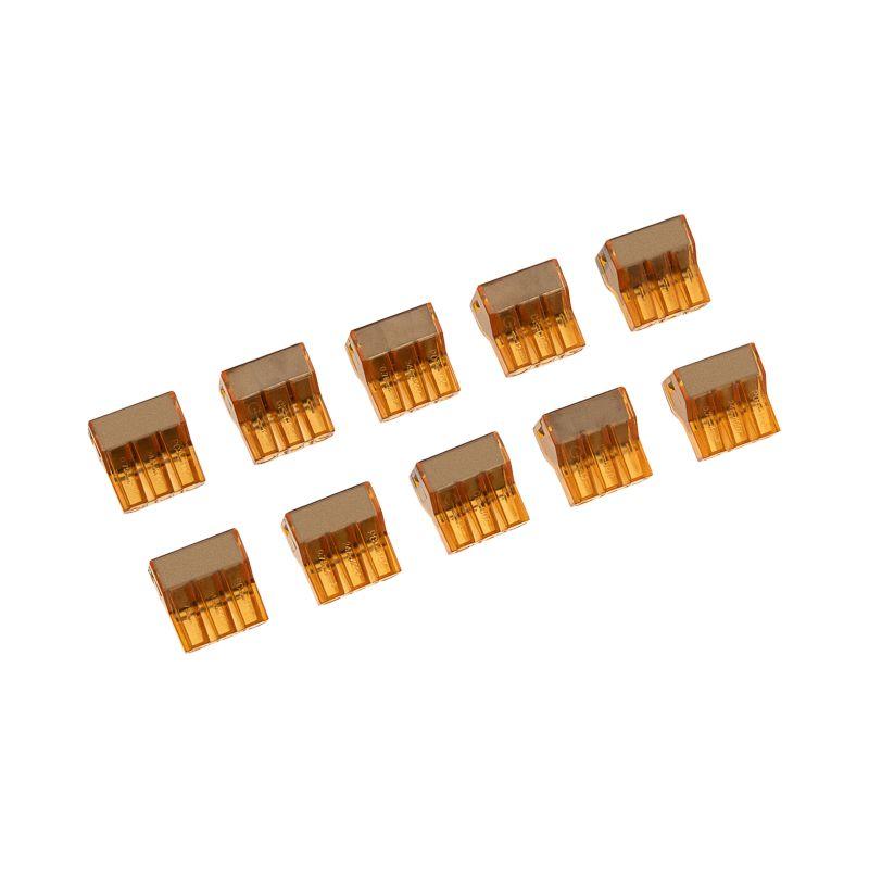 Экспресс-Клемма СМК 773-606 с пастой 6-проводная 0.75-4кв.мм (уп.50шт) Rexant 07-5276