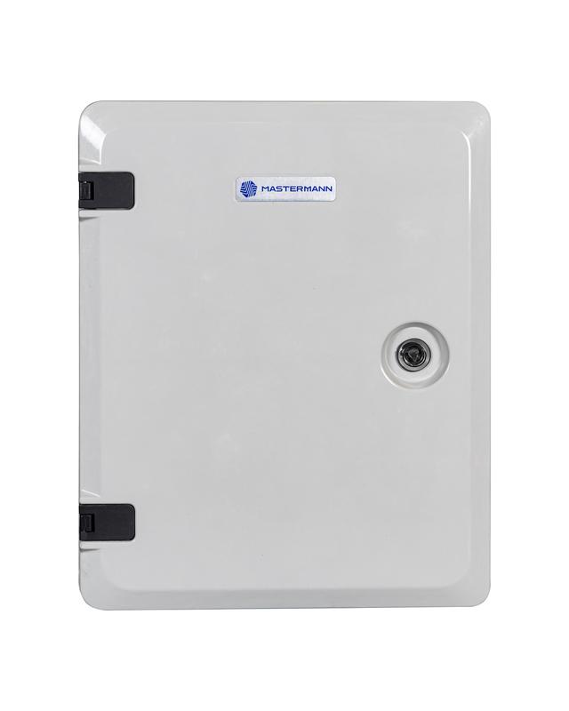 Шкаф монтажный композитный 290х390х190 Пластик-2УТП+ Mastermann 00-01020934