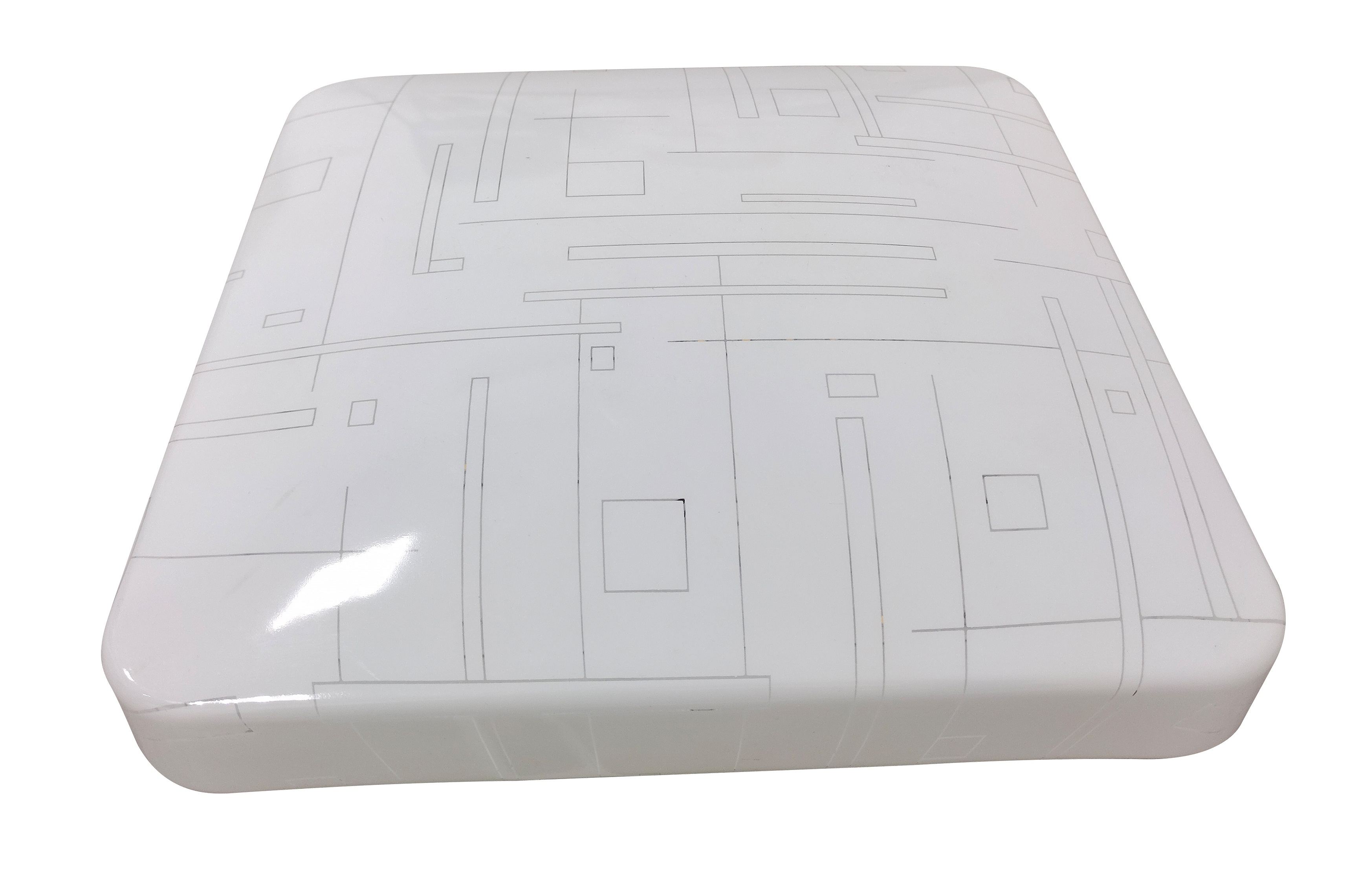 Светильник потолочный Классик без ДУ SPB-6-18 Nancy S светодиодный без ДУ квадратный